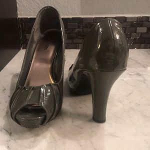 Maurices peep toe heels